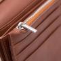 Wholesale credit card long wallet for women  PU leather zipper pocket women wallet