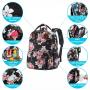 LOVEVOOK Brand Designer Fashion printed lunch backpack women high capacity travel back pack ladies girls school backpacks 2021