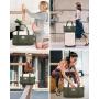 LOVEVOOK large Carry on Overnight bags with Shoe Hospital Bag for women Weekender gym Bag Travel luggage Duffle Toiletry handbag