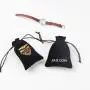Customized Drawstring Gift Jewelry Velvet Pouches Small Black Perfume Watch Packaging Velvet Bag
