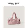 Factory Price Nylon Material Zipper Handbag Soft Single Shoulder Carrying Bag Women's Shoulder Bags