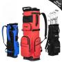 XL150 Shoulder Carry Club Bag New Version Golf Standard Ball Bag Fixed Pole Socket Custom Logo Accepted Golf Backpacks
