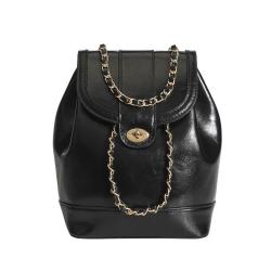 South Korea'S Small Spring And Autumn Mini Fragrant Wind Chain Backpack Female Ins Student Oil Wax Leather Shoulder Bag