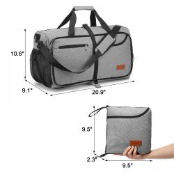 LOVEVOOK new arrival Large Capacity Travel Bag Waterproof Sport Foldable Duffel Travel Bags With Shoe Wet Compartment
