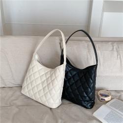 Large Soft Pu Leather Diamond Single Shoulder Bag Fashion Classics Designer Tote Bag Luxury Tote Bags With Custom Printed Logo