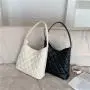 Large Soft Pu Leather Diamond Single Shoulder Bag Fashion Classics Designer Tote Bag Luxury Tote Bags With Custom Printed Logo