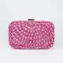 New Wedding Elegant Hollow Metal Hard Box Rhinestone Clutch Bag Ladies Handbag Luxury Party Evening Bags For Woman