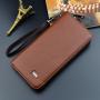 2021 New men's wallet men's short fashion open wallet casual trend woven pattern multi-card card credit holder wallet