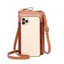 KBW462 Women Phone Bag New Crossbody Vertical Paragraph Cases Cover Type Mini Shoulder Crocodile Pattern Coin Purse For Women