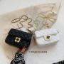 Bolso De Lujo Para Mujer 2023 New Fashion Brand Small Quilted Leather Handbags For Women Ladies Square Shoulder Crossbody Bags