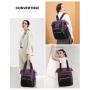 LOVEVOOK 2023 bags waterproof Large Capacity Travel Business backpacks School USB Charging 15.6 17in Laptop Backpack for women