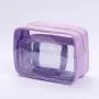Hot Sale Quality 4 Sizes Available Selection Waterproof Makeup Bag Set Makeup Pouch Bag Bag Transparency