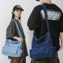 Messenger Bag Men's trendy brand simple large capacity Japanese canvas satchel casual New