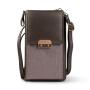 2024 phone bag for women New Trend Solid Color Korean Style PU Leather Mobile Phone & Wallet Ladies' Long Shoulder Bag Wholesale