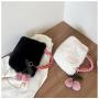 Cute Girl Cherry Plush Handbag 2023 New Autumn/Winter High Capacity Fur Bag Shoulder Crossbody Bag Wholesale Women Handbags