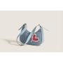 French Fairy Bag This Year Popular Denim Bag 2024 New French Niche Rhine-Diamond Underarm Bag Female Senior Sense