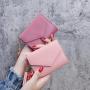 Korean Small Purse 3 Folding Clutch HandBag Female Short Min Wallet with Tassel Coin Bag sac tendance 2024 carteras para mujer