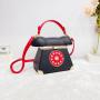 factory price low price  2024 Custom cute PU telephone vintage phone clutch handbag evening shoe and bag