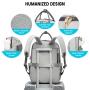 New Design LOVEVOOK OEM ODM Custom 15.6 17.3 Inch Travel Backpacks Fashion Waterproof Nylon School Laptop Backpack for Women