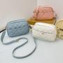 Bags for women wholesale factory embroidery diamond lattice small square mobile phone bag fashionable shoulder crossbody bag