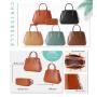 Susen Chrisbella women shoulder handbag with strap 2pcs purse set latest women hand bags for ladies 2022 ladies