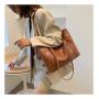2021 Designer New Fashion Trendy Women Luxury Big Hand bag Wholesale PU Leather Large Capacity Ladies Black Tote Handbag