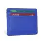 Factory wholesale leather card holder mini men wallet rfid blocking leather slim card holder