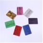 OEM ODM Customized New Arrival Real Snake Skin Leather ID Card Holder Genuine Leather Credit Card Holder Wallet