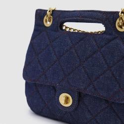 2024 Fashion chain Shoulder Bag Women Classical denim Contrasting Thread Quilted Bag Female Luxury Handbags Shoulder bags