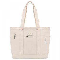 LOVEVOOK Lightweight fits 17 in Work Tote Bag Waterproof HandBag with Luggage Strap School Business Travel Laptop Bag for Women