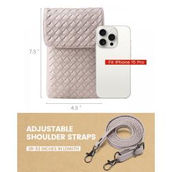 LOVEVOOK Crossbody Bags Purses Leather Cross Body Bags with Adjustable Strap Small Shoulder Bag Handbags Purse for Women