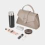 Elegant Manufacturer PU Leather Handbag Woman`s Designer Flap Bags Shoulder Bag Custom Printing Logo Cross Body Women Hand Bag