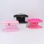 Keymay New Design High Quality Cute Large Storage Capacity Clear Transparent PVC Makeup Travel Toiletry Bag