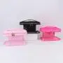 Keymay New Design High Quality Cute Large Storage Capacity Clear Transparent PVC Makeup Travel Toiletry Bag