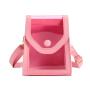 custom phone crossbody handbag PVC transparent casual shoulder bag fashion mini handbag messenger bag