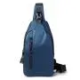 New Men's Business Chest Bag Korean Version Of The Summer Shoulder Oblique Cross Bag Nylon Cloth More Than Layer Texture Bag