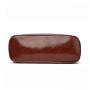 women handbag factory Customized PU leather shoulder simple tote bag large capacity bag for lady luxury solid color