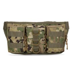 Canvas multifunctional outdoor small waterproof mountaineering and cycling bag