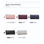 Customs Wallet PU Leather Carteras Mujer Multi Card Wallet Para Mujeres Bolso Bolsas Horizontal Square Shape Letter Purse