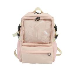 Wholesale clear window ita school backpack personalized custom ita bag manufacturer