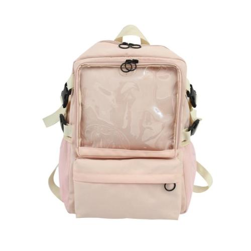 Wholesale clear window ita school backpack personalized custom ita bag manufacturer