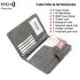 2024 Anti Theft Passport Holder Travel Wallet RFID Blocking PU leather Case Cover Multifunctional travel passport bag