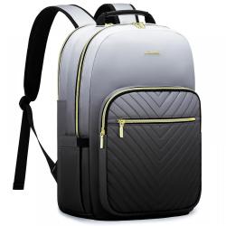 LOVEVOOK Waterproof Durable 15.6 17 In Gradient Computer Bag Travel College School Student Backpack Men Business Laptop Backpack