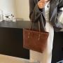 Brown Female Purse Ladies Design Handbags Shoulder Crossbody Bag Fashion Messenger Tote Bags For Women