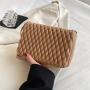 Pleated Bolsas Para Mujer Pu Leather Crossbody Bags For Women 2023 Flap Bags Women Handbags Ladies CY086