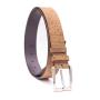 Brand Customized Handmade Natural Cork Leather Belt Men's Vegan Non-leather Belt