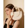 Women's solid leather 2024 new portable crossbody bag carteras para mujer 	 sac a main