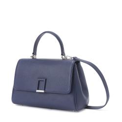 2023 New Trend Eco-friendly Leather Custom Violet Large Capacity Women's Purse Ladies Handbag Elegant Cross Body Bag