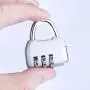 DC007 Multiple Color Customized Mini Padlock Anti-Theft High Quality Combination Travel Lock for Luggage Portable Password Lock