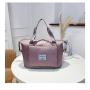 Waterproof Sports Gym Bag with Shoes Compartment Women Cute Sequin Duffel Bags Large Overnight Weekend Travel Bag